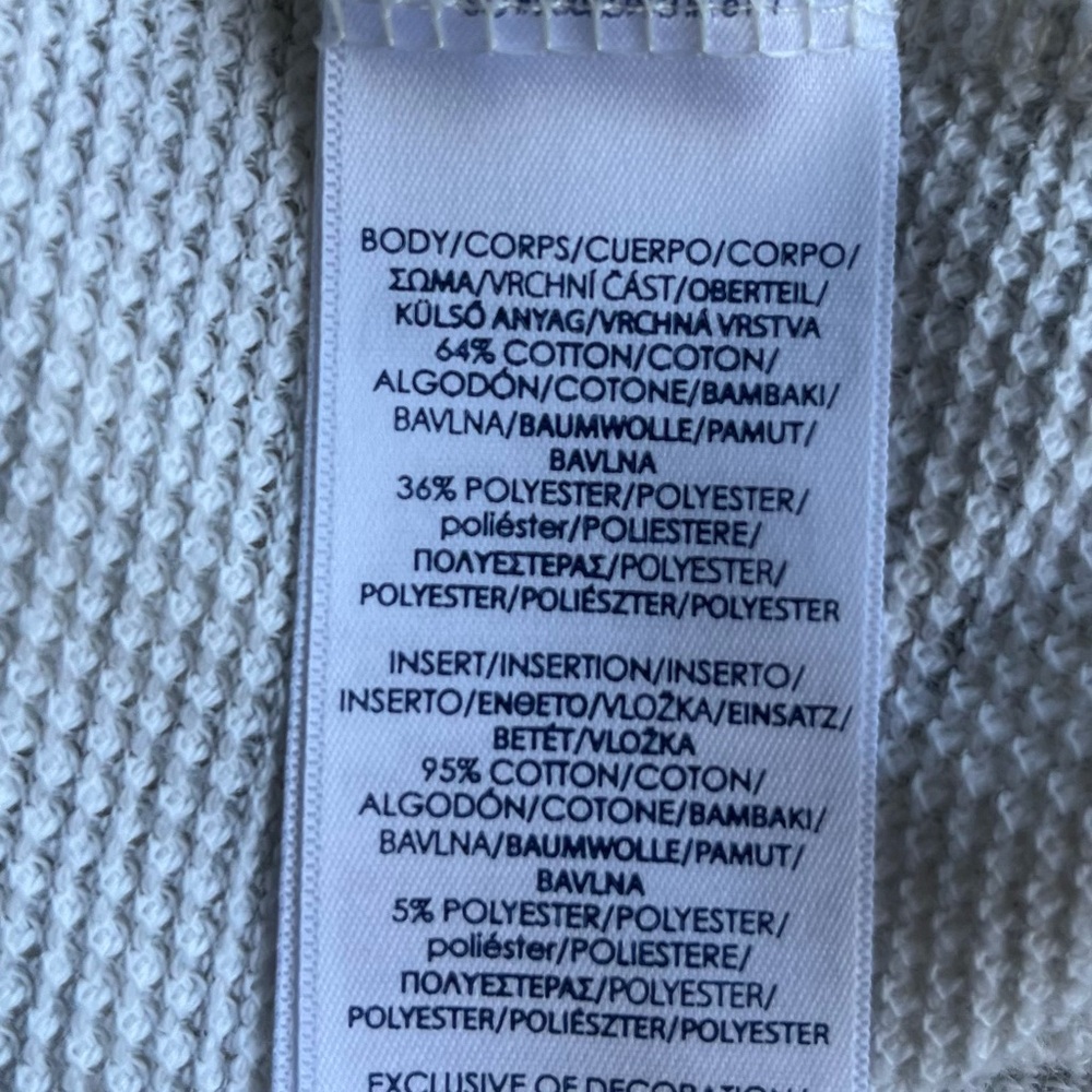 •CHAPS• Textured Knit Boatneck Top with Lace-Up Detail - Size XL - Picture 7 of 9